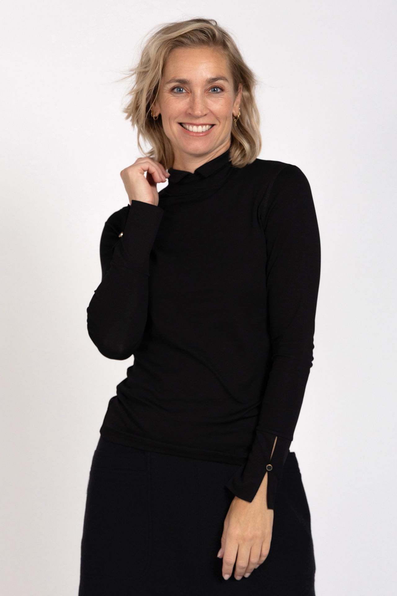 Marccain col t-shirt - Afbeelding 2